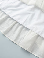 Pure Cotton Sexy Backless Exclusive Beach Mini&Short Dresses