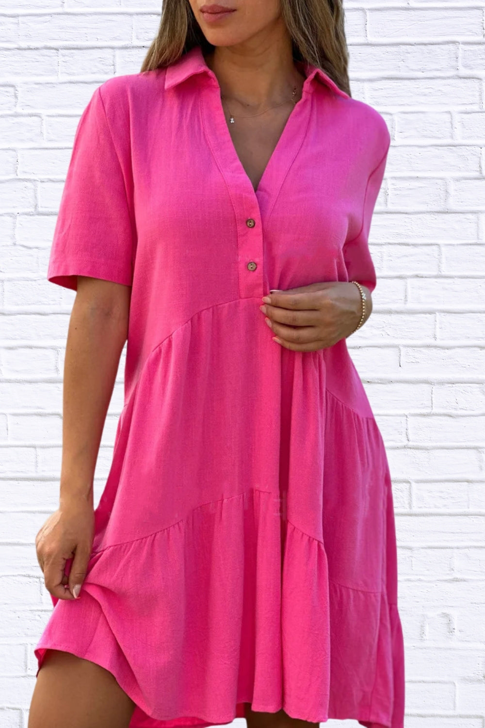 Plus Size Tiered Mini Dress | Ruffle Hem Women__ Style