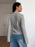 Long sleeve Stripes Slim fit Shirts