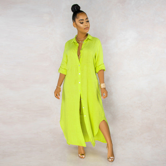 Silvia Exclusive Overshirt Dress Set Designer Edit
