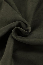 Suede Knit High-Waist Skirt