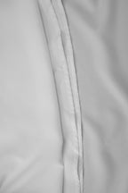 Deep V Neck Gathered Ruched A Line Maxi Dress