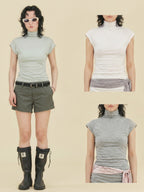 Creative Color-blocked Top