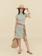 Creative Color-blocked Top