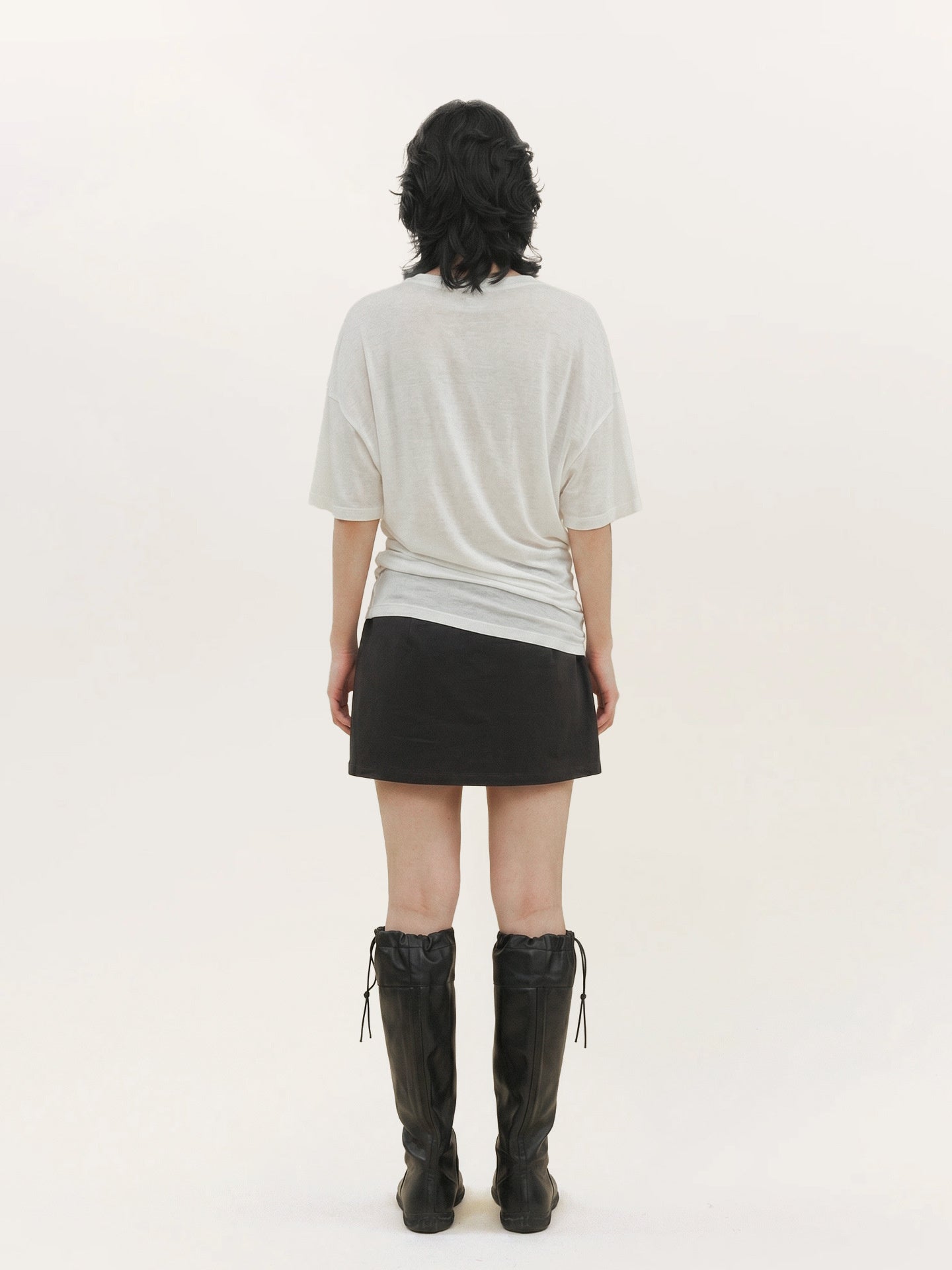 Creative Asymmetrical Print Top