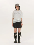 Creative Asymmetrical Print Top