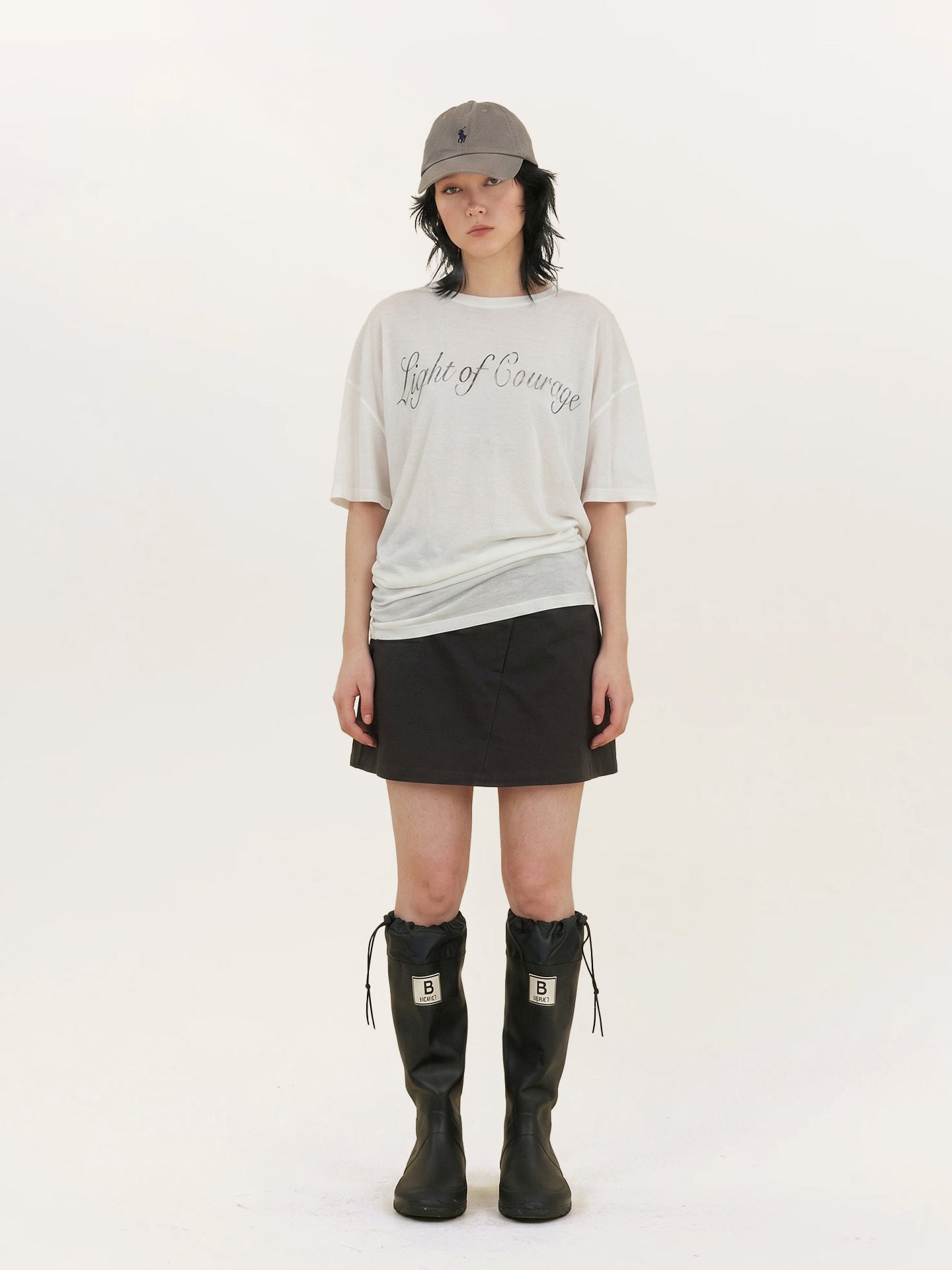 Creative Asymmetrical Print Top