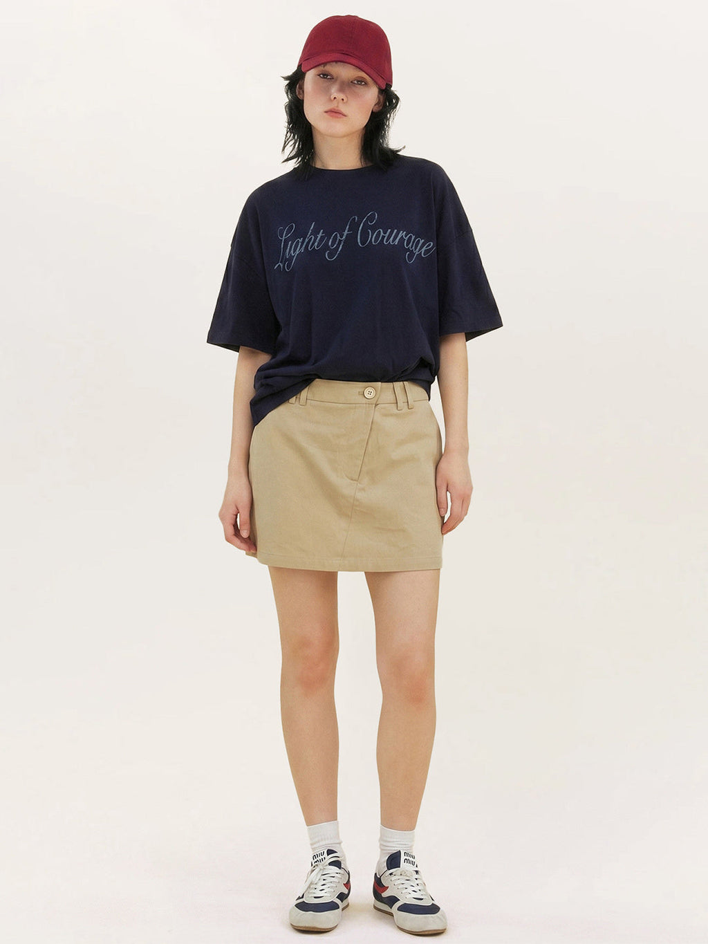 Creative Asymmetrical Print Top