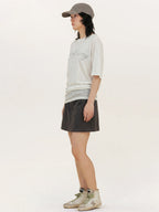 Creative Asymmetrical Print Top