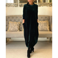 Galatea Chic Dress with Pockets Evening Wear Edit