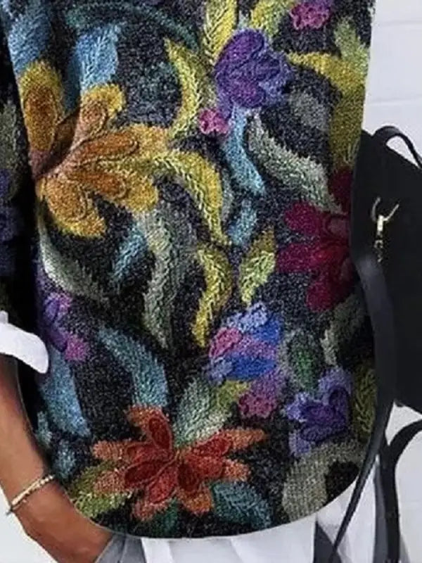 | Floral Sweater