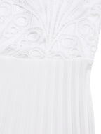 Short Sleeve Trim Lace Belts Mini&Short Dresses