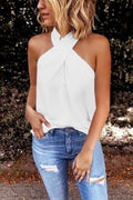 Criss Cross Halter Top