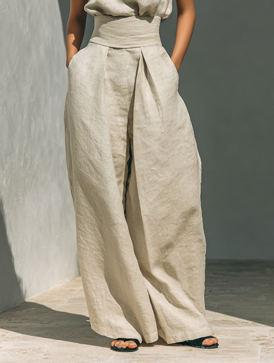 | Minimalist Cotton and Linen Set