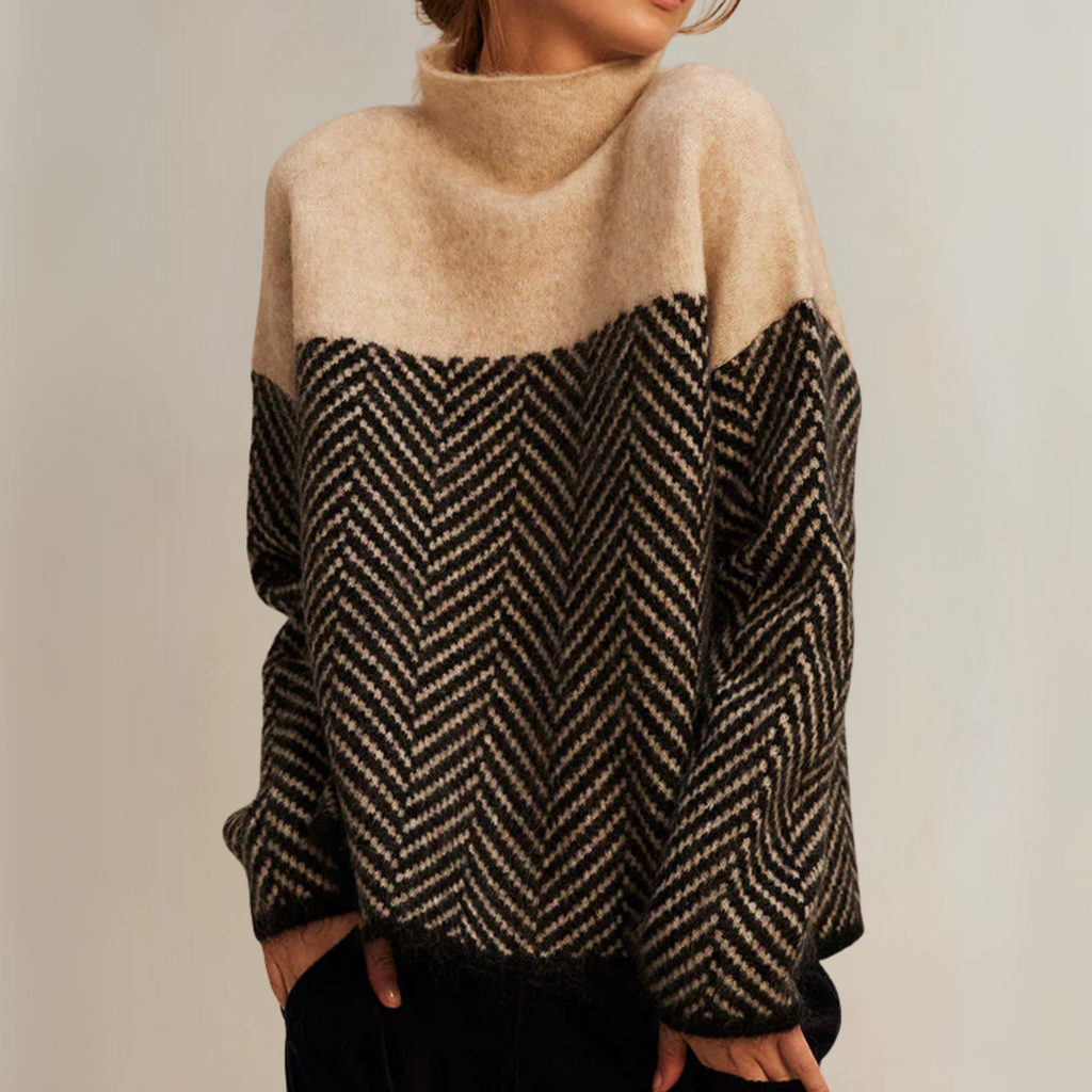 | Cotton Turtleneck Sweater