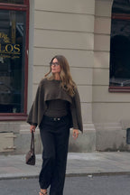 Stella Knitted Cape Top