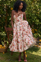 High-End Princess Dress French Mesh Big Double-Layer Suspender Dress