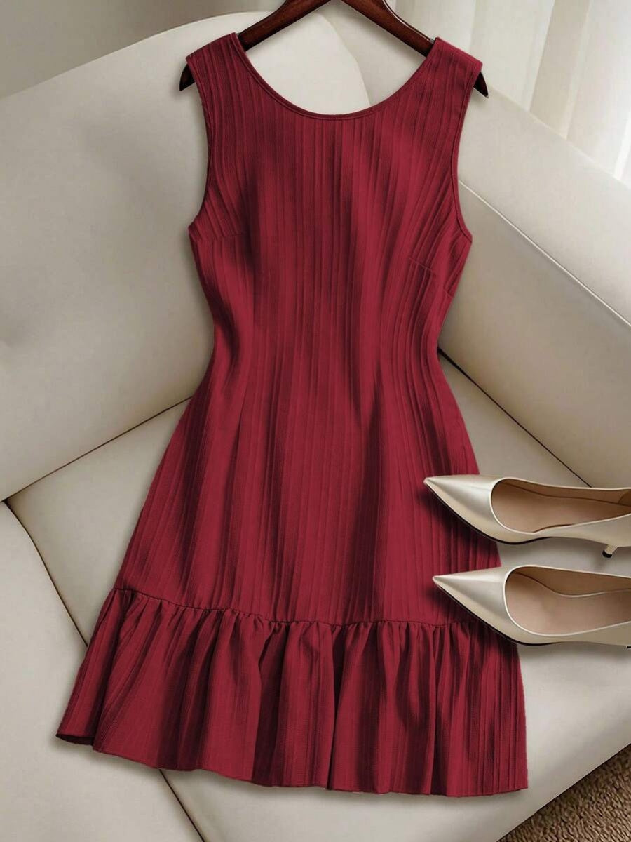 Backless Bandage Bow Mini&Short Dresses