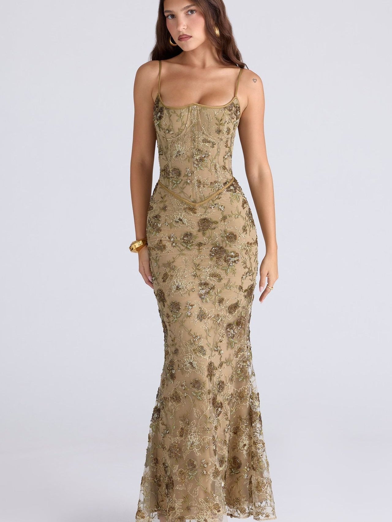 Low-cut Sleeveless Sexy Backless Tie-up Long Dress