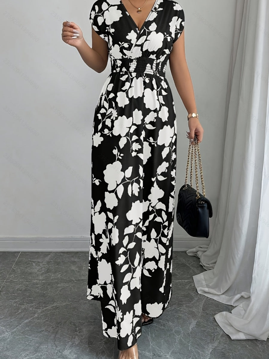 Hit Flowers Plants And Flowers Maxi Dresses