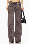 Durable Loose Fit Straight Leg Jean