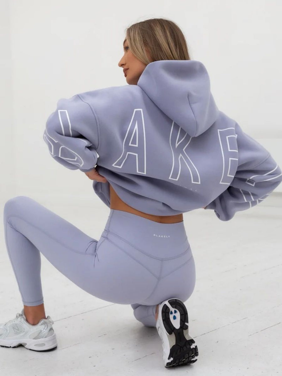 Autumn Women's Letter Hoodie Jackets