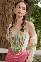 Mónica Premium Sydney Floral Corset Maxi Dress Wardrobe Essential