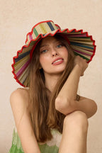 Stylish Foldable Sun-protective Woven Casual Straw Hat