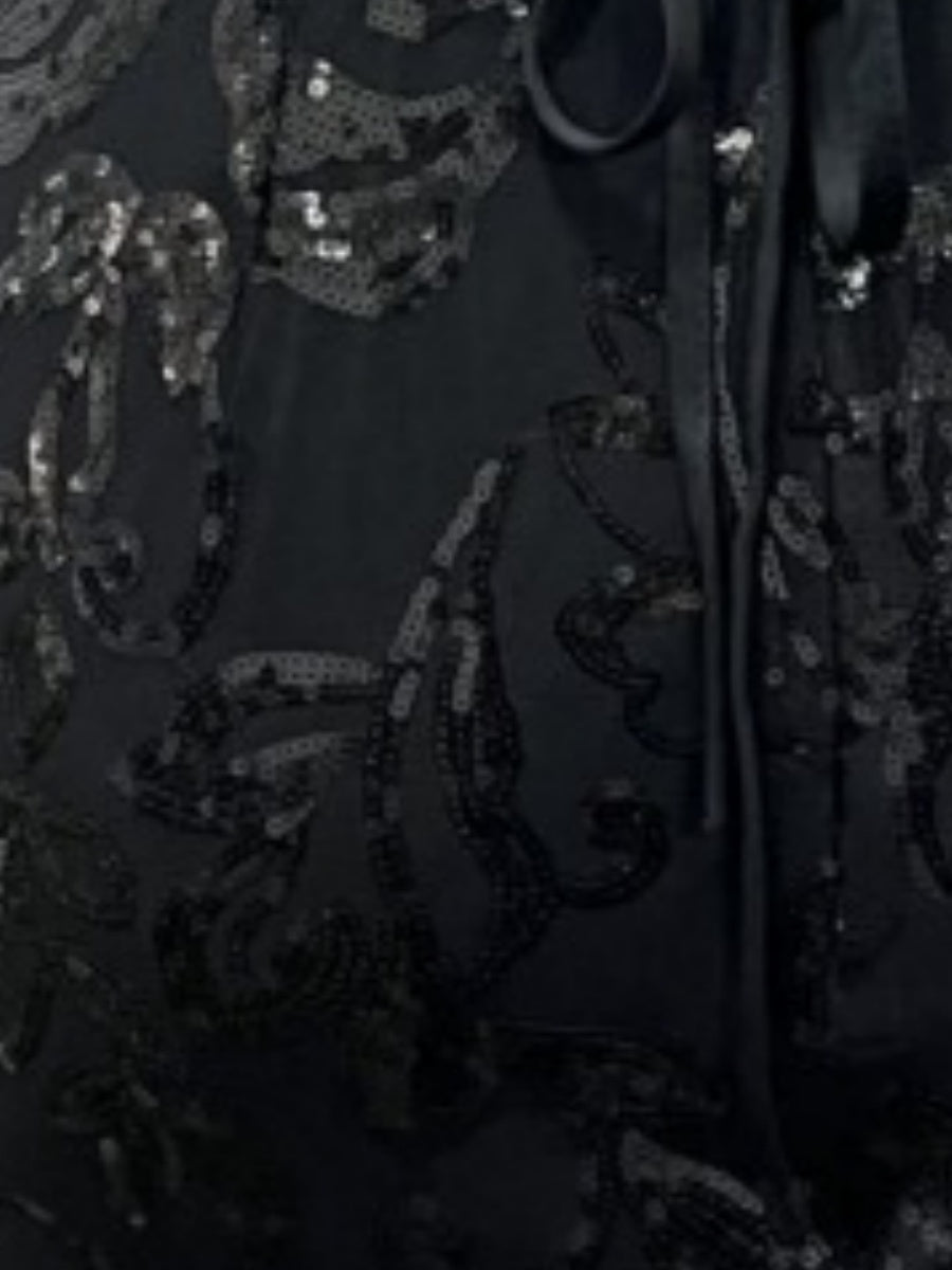 Sequins Backless Sexy Camisoles Formal Dress Mini&Short Dresses