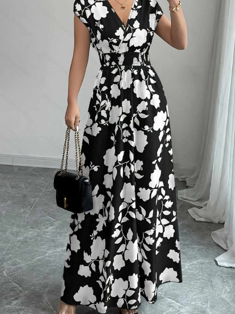 Hit Flowers Plants And Flowers Maxi Dresses