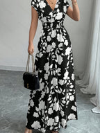 Hit Flowers Plants And Flowers Maxi Dresses