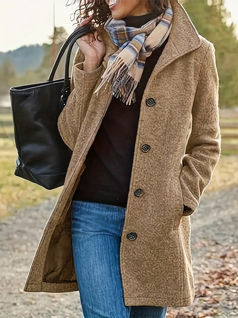 | Long Double Breasted Coat