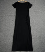 Ana Minimalist María Maxi Shirt Dress Chic Silhouette Collection