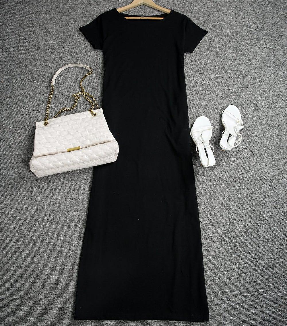 Maribel Timeless Maxi Shirt Dress Boutique Collection