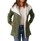 | Plush coat in winter color