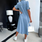 Penelope Exclusive Denim Dress for Women Boutique Collection