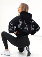 Autumn Women's Letter Hoodie Jackets
