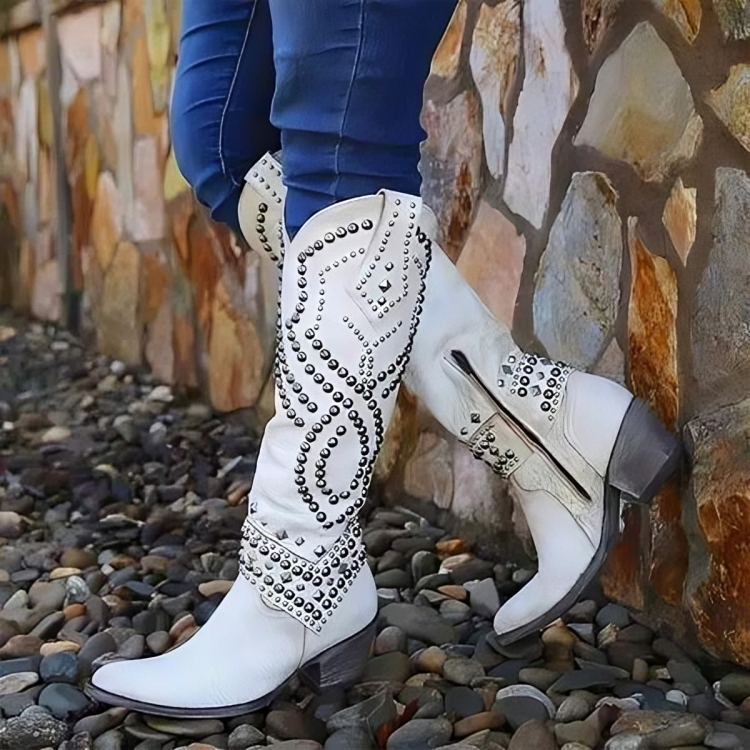| Western Knee-High Boots