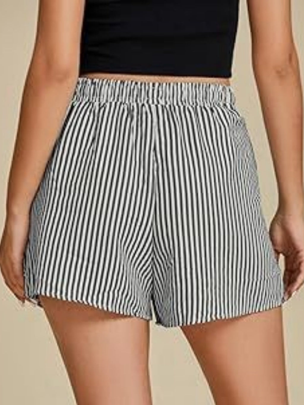 Stripes Pocket Shorts