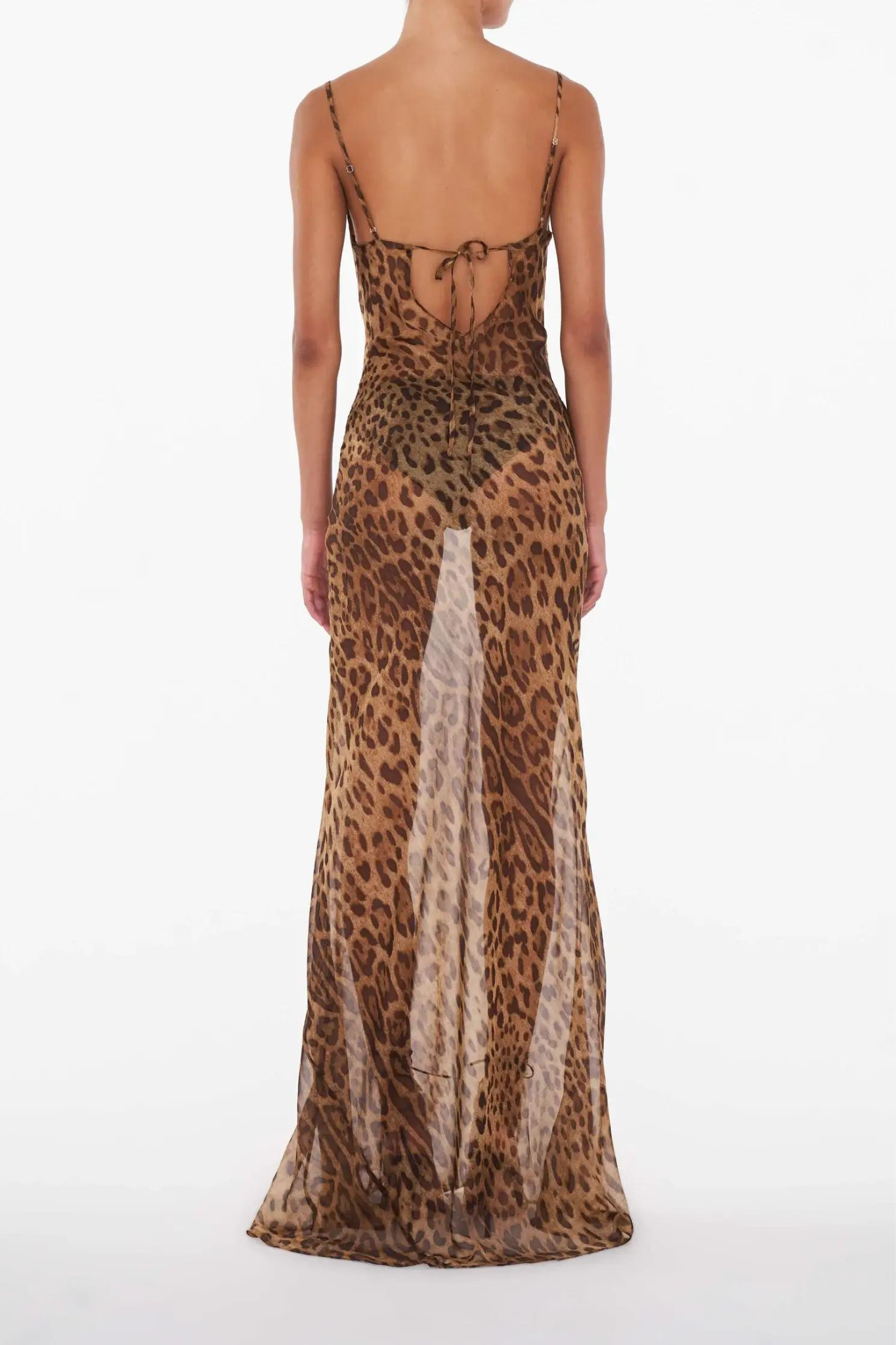 Delia Statement Leopard Print Maxi Dress Elevated Occasion Wear
