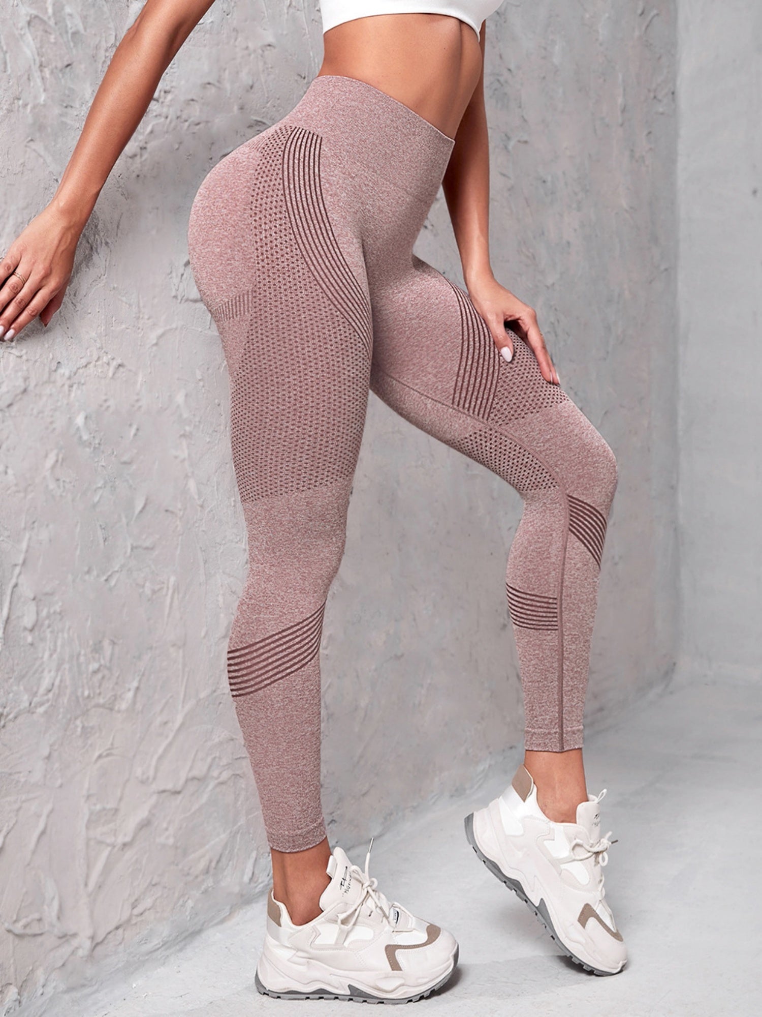 Seamless High-waisted Hip Lift Sports Yoga Pants