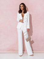 Double-breasted Two-piece Suit