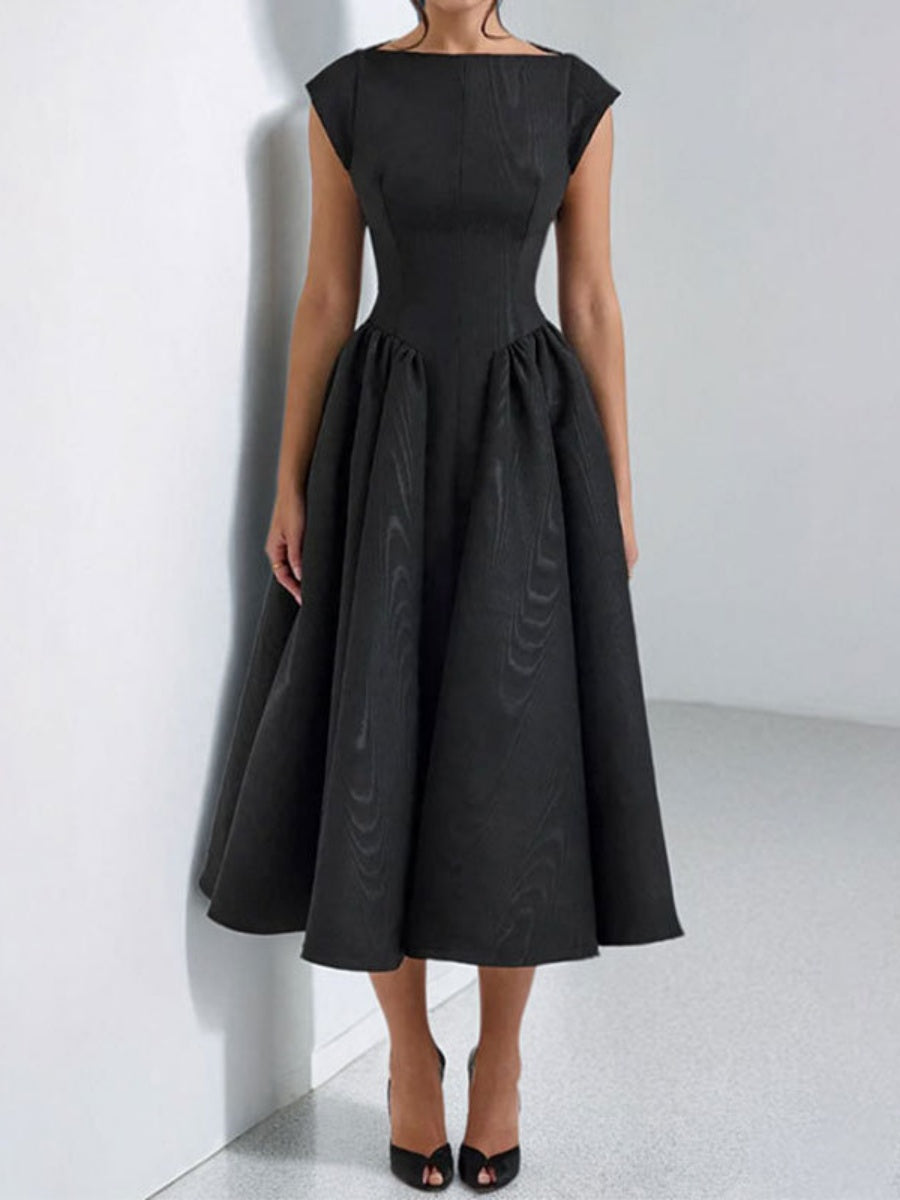 Sexy Big Backless Big A Pendulum Temperament Maxi Dresses