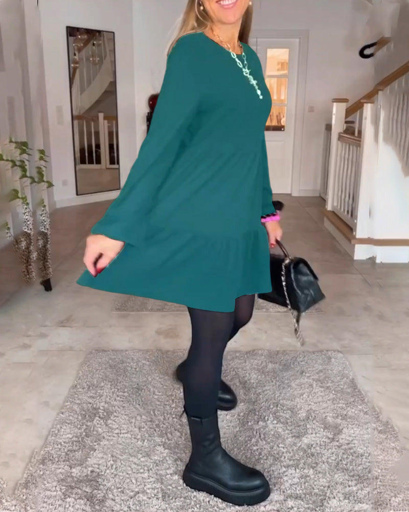 Yael Minimalist Dress Elevated Occasion Wear