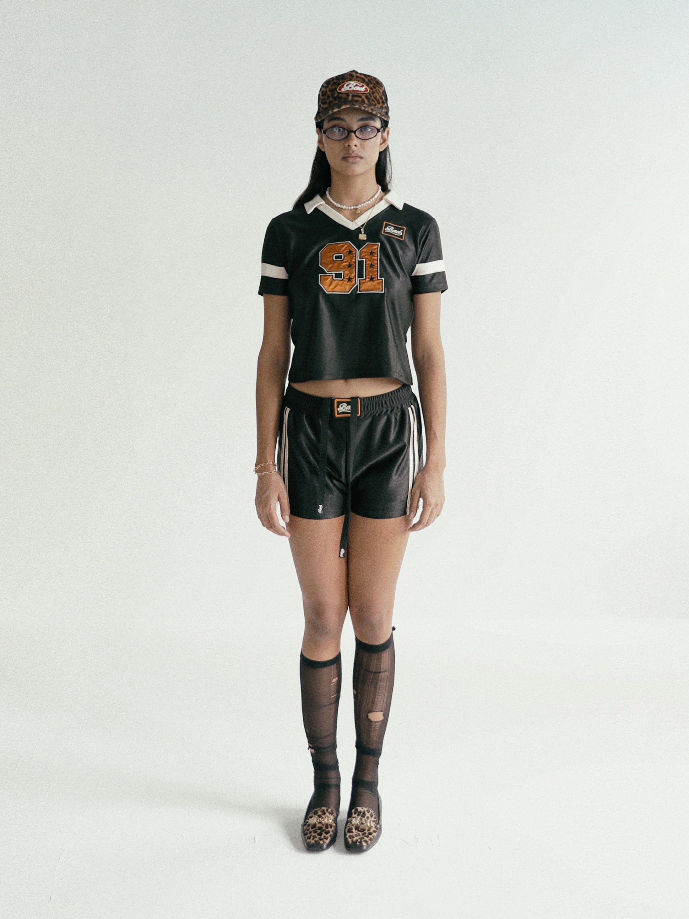 BADBLOOD Slim-fit Football Jersey T-shirts