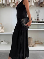 Buttons Vest Top Wide-leg Pants Set 2-piece Sets