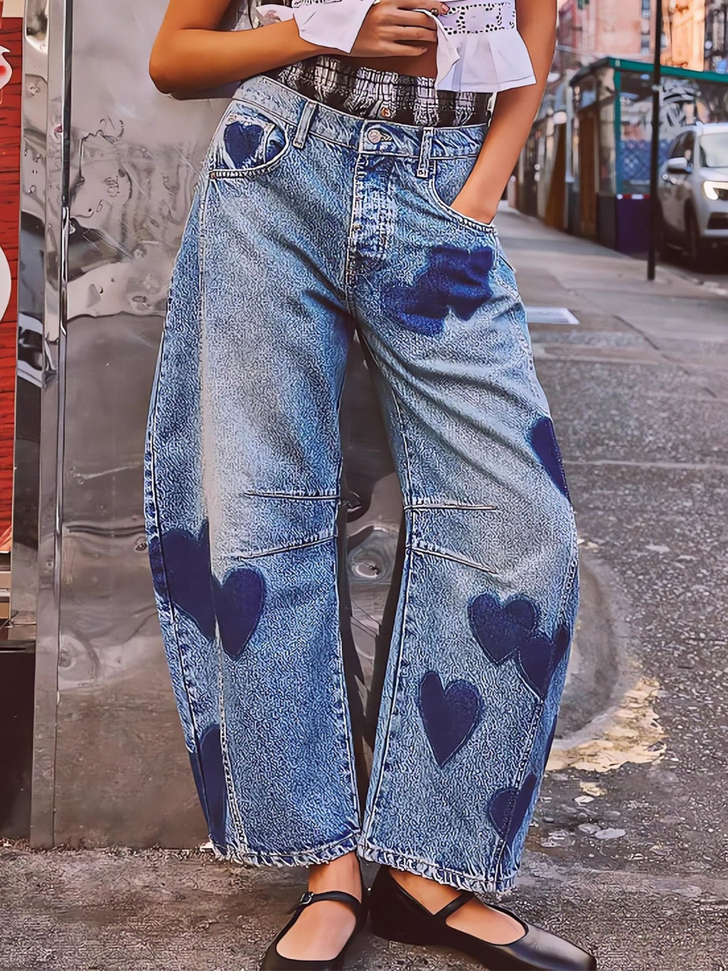 Street Love Retro Jeans