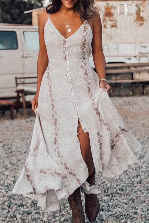 Snake Print V-Neck Tie Waist Flutter Sleeve Ruffle Hem Mini Dress