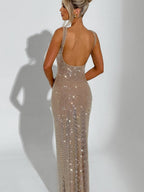 Sequins Maxi Dresses