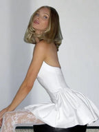 Halter Backless Slim-fit Mini&Short Dresses